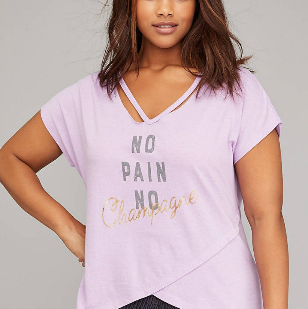 Lane Bryant Livi Active Graphic Top - Picture 1 of 3